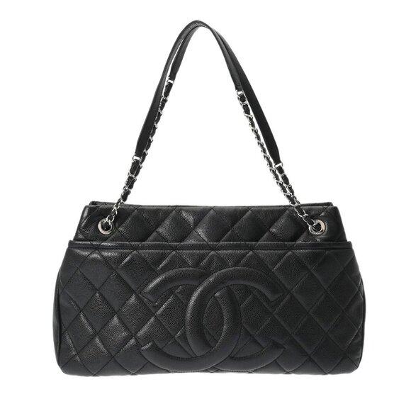 CHANEL Matrasse ChainShoulder Tote Black/Noir shoulder bag - Picture 1 of 12